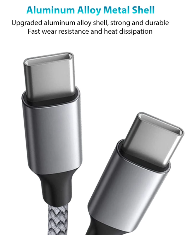 Type C to Type C Cable PD 60W