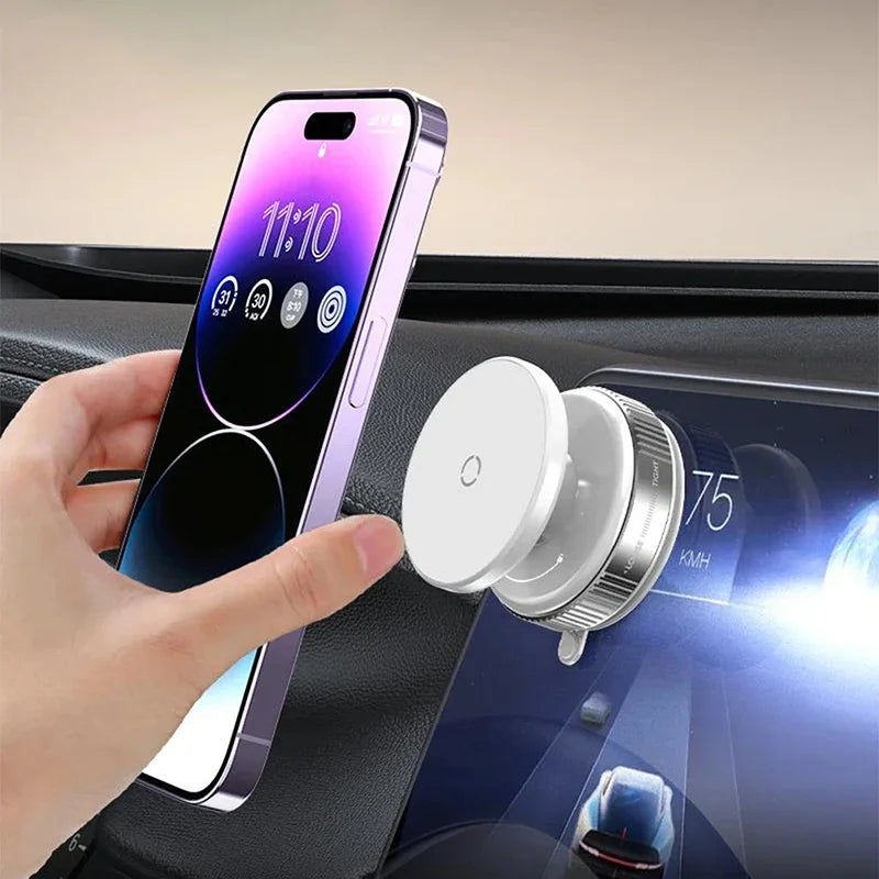 Magnetic Vacuum Phone Holder